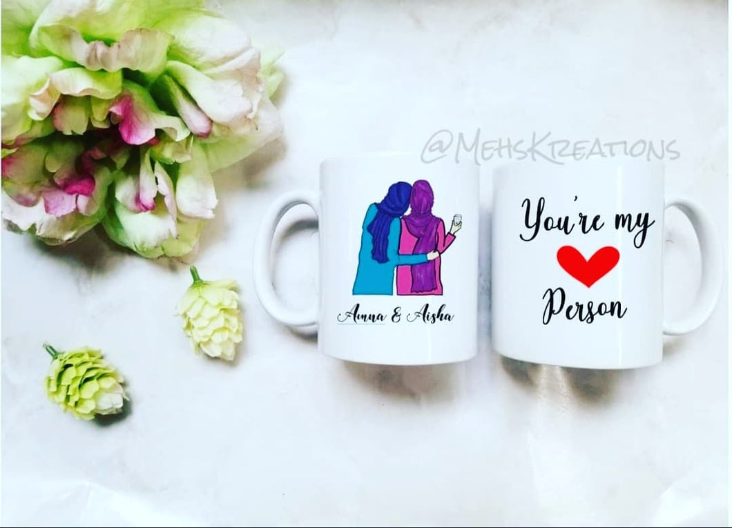 Muslimah Best Friend Mug
