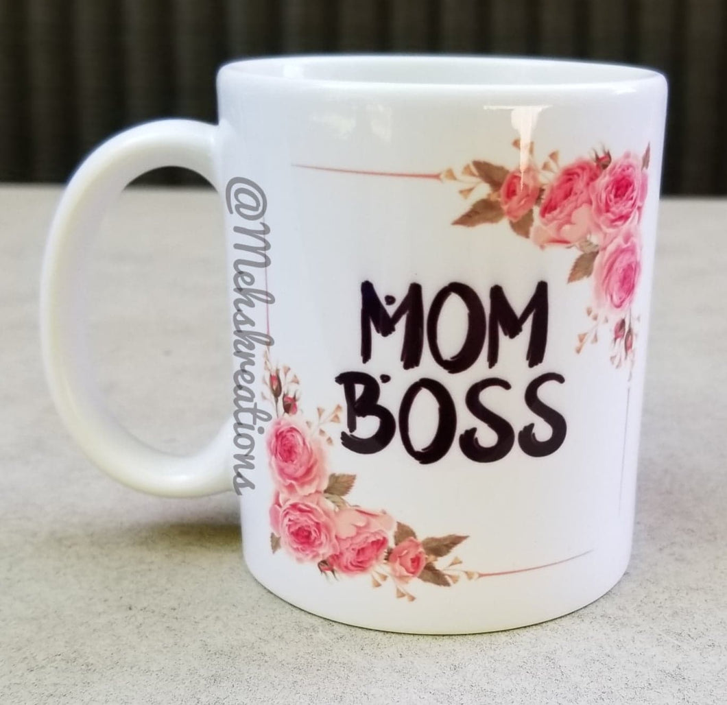 Mom Boss/ Running on Chai and Duas Mug