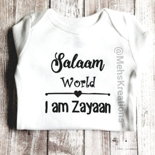 Load image into Gallery viewer, Salam World Bodysuit