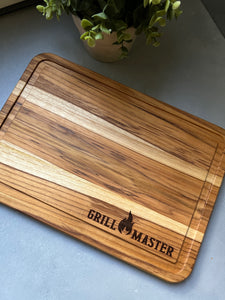 Grill Master Engraved Cutting Board