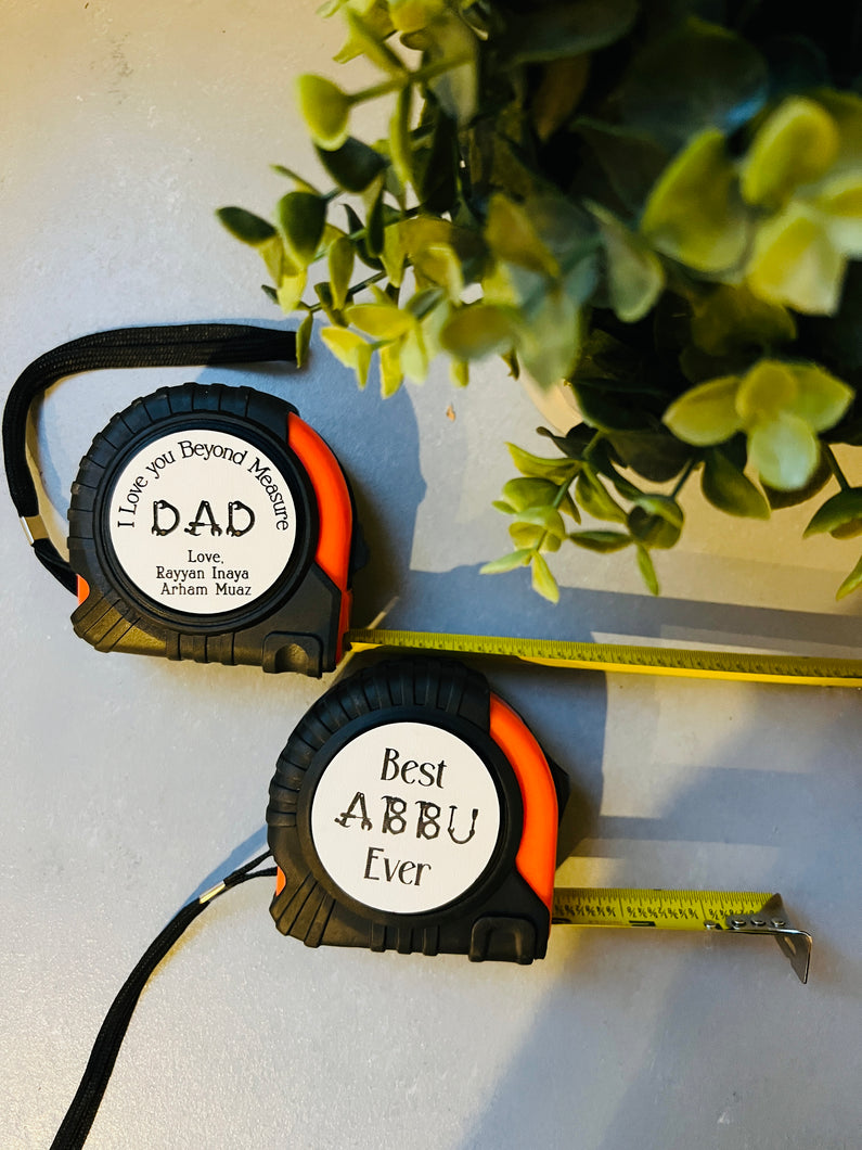 Father's Day Custom Tape Measurer