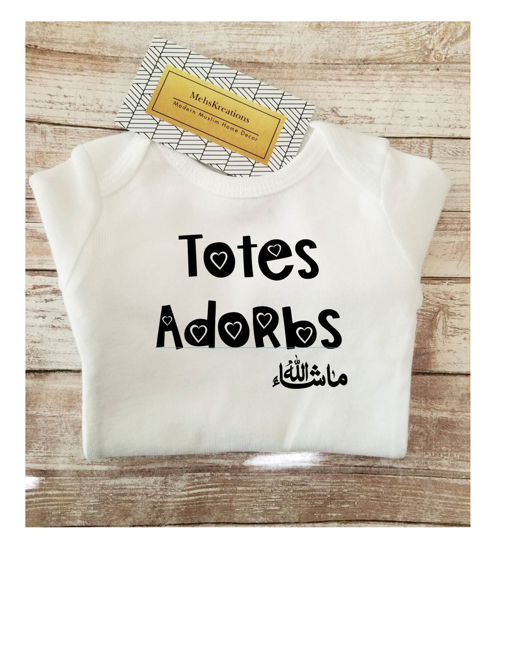 Totes Adorbs Masha'Allah Bodysuit
