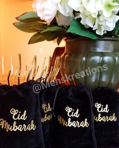 Eid Mubarak favour bags, eidi, Eid gifts
