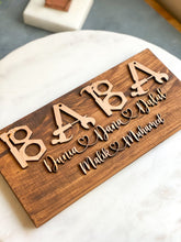 Load image into Gallery viewer, Father’s Day customized sign