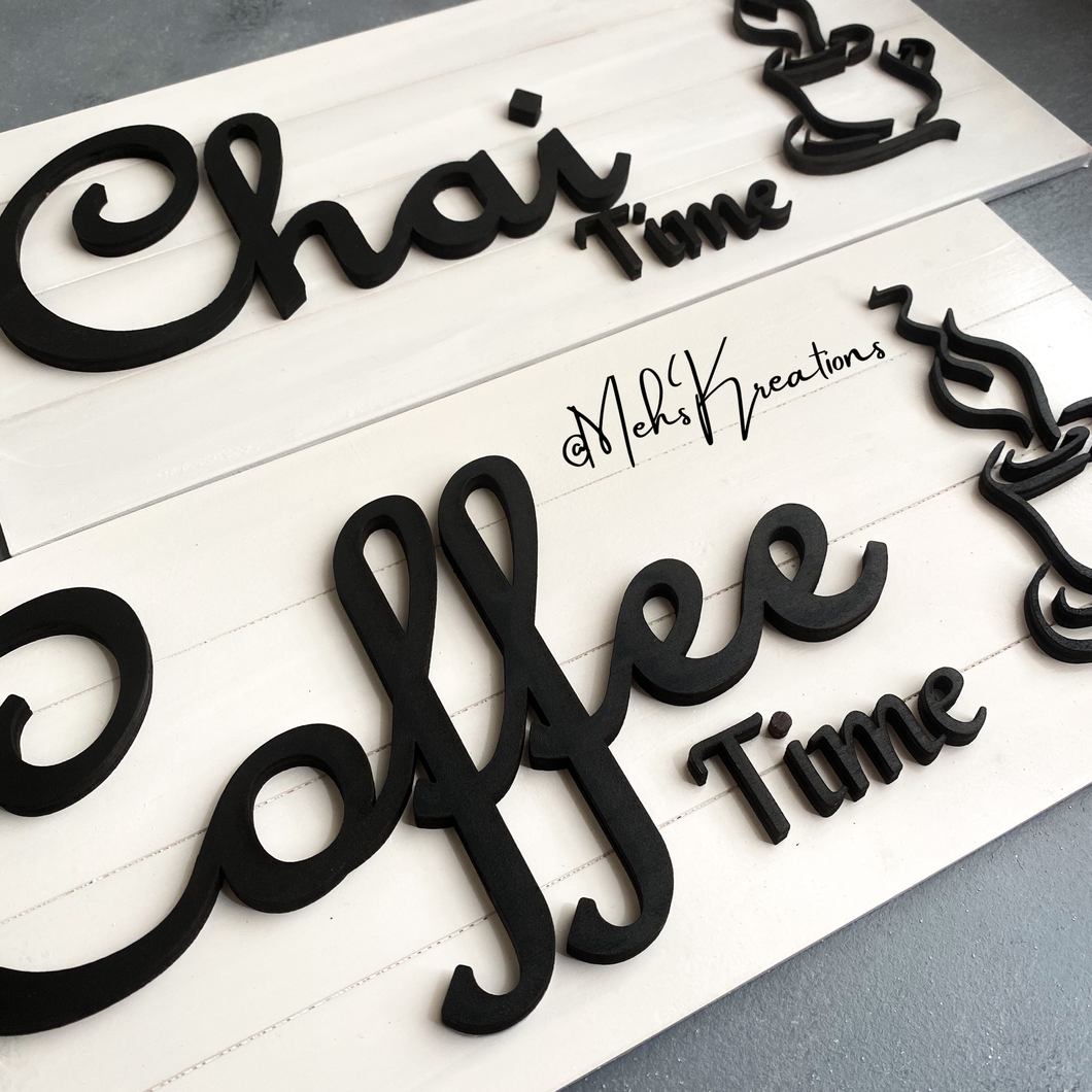 Chai Time Sign