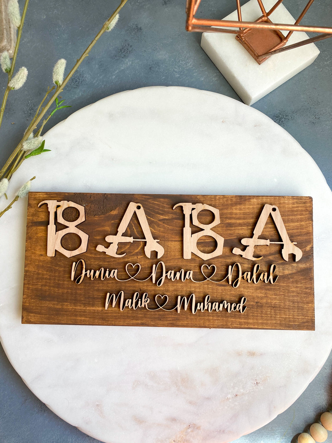 Father’s Day customized sign