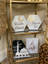 Load image into Gallery viewer, Days till Eid white and gold countdown