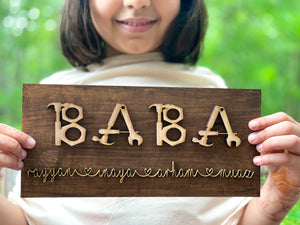 Father’s Day customized sign
