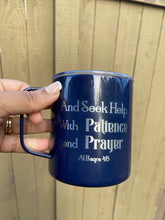 Load image into Gallery viewer, Seek help with Patience and Prayer Islamic Mug