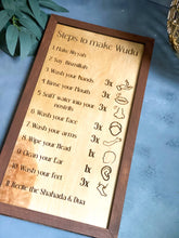 Load image into Gallery viewer, Kids Wudu Chart with Pictures