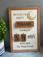 Load image into Gallery viewer, Ramadan and Eid countdown calendar