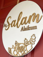 Load image into Gallery viewer, As Salam Alaikum Door Sign
