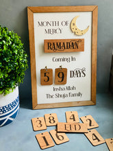 Load image into Gallery viewer, Ramadan and Eid countdown calendar