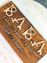 Load image into Gallery viewer, Father’s Day customized sign