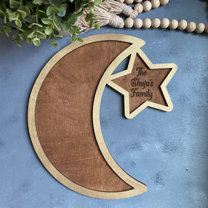 Moon and Star Ramadan Tray