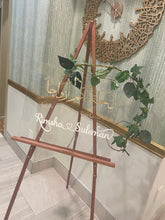 Load image into Gallery viewer, Acrylic welcome wedding sign Islamic Wedding Nikkah sign 3D