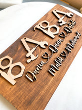 Load image into Gallery viewer, Father’s Day customized sign