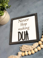 Load image into Gallery viewer, Kids Never stop making Dua Frame