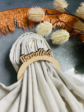Load image into Gallery viewer, Bismillah wood Napkin Ring