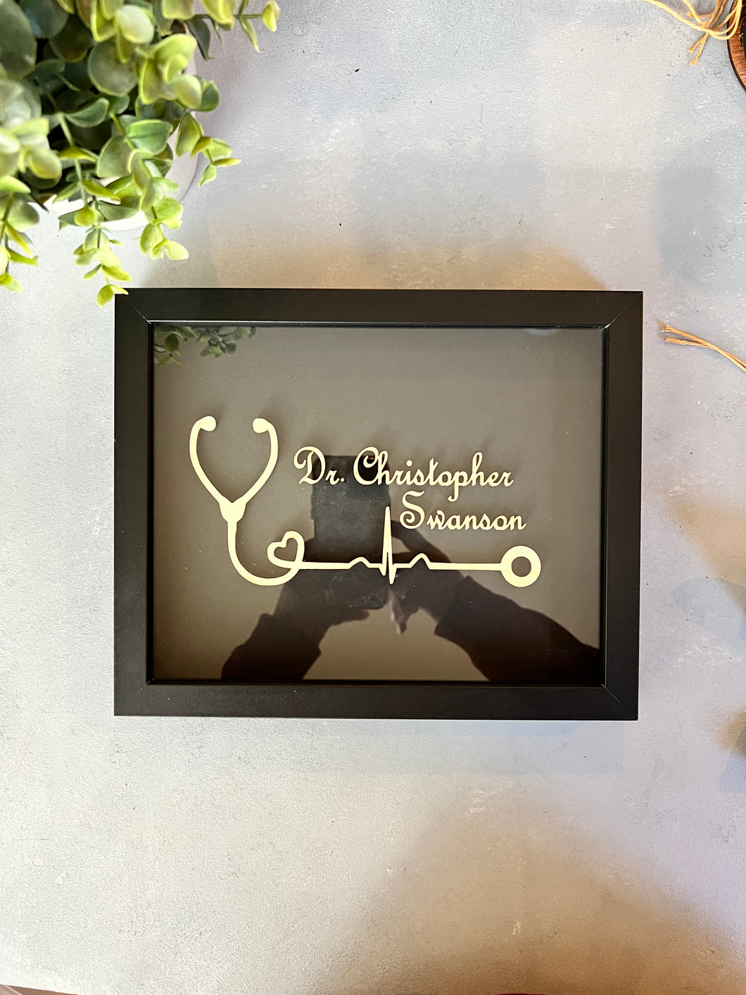 Doctor Name Frame